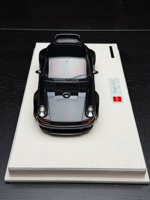 Porsche 911 Singer DLS (Black/ Orange Rims) [Make up Eidolon] 1/18