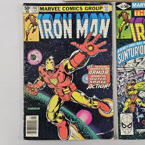 IRON MAN #141 #142 & #143 Volume 1 MARVEL Comic Books Lot Of 3 VTG Comics READ⬇ - Picture 3 of 17