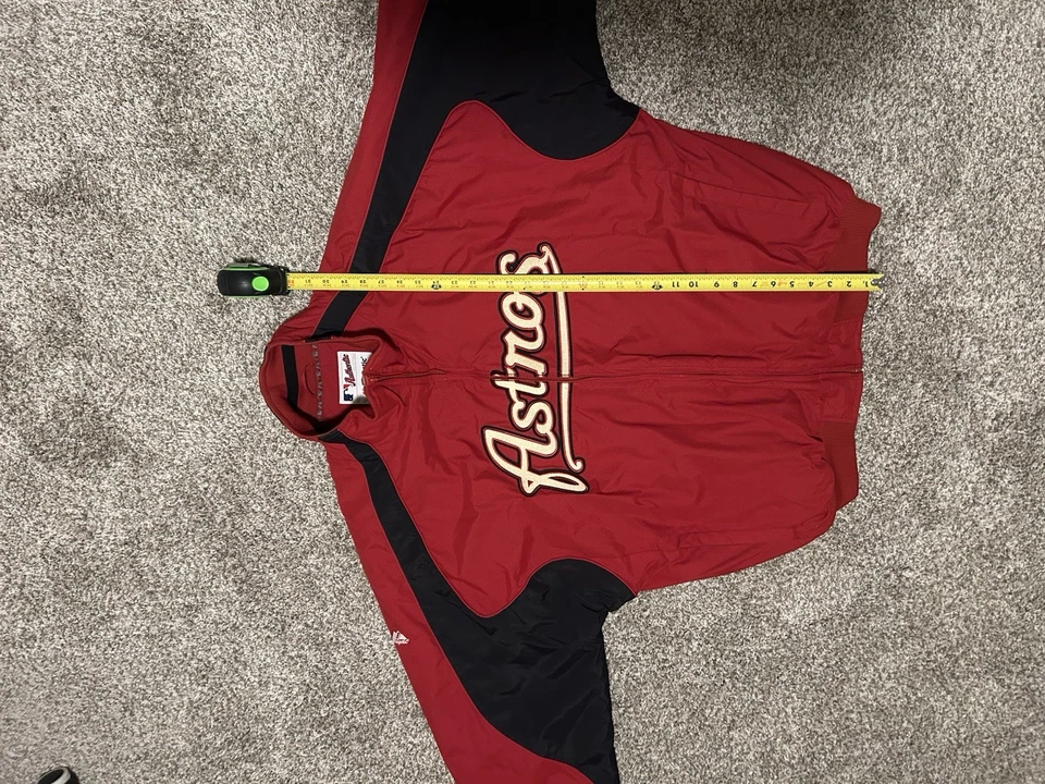 Chaqueta Majestic Astros Vintage Talla XXL Foto 3 de 4