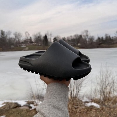 adidas Yeezy Slide Black (2022/2023 Restock) FZ5897 Men's Size 6
