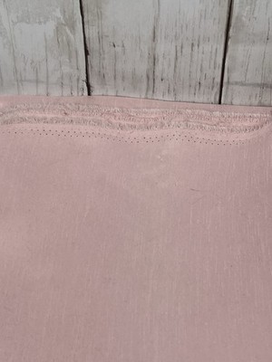 Fabric Polyester Pink Crepe Textured 3 Yards 44'' Wide Unbranded Imperfect