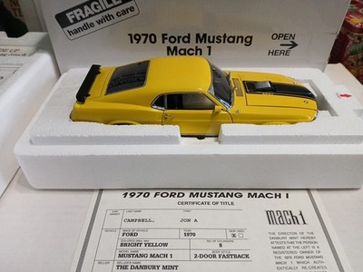 DANBURY MINT 1970 FORD MUSTANG MACH 1.