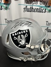 Hunter Renfrow Signed Authentic Full Size Helmet Las Vegas Raiders JSA COA