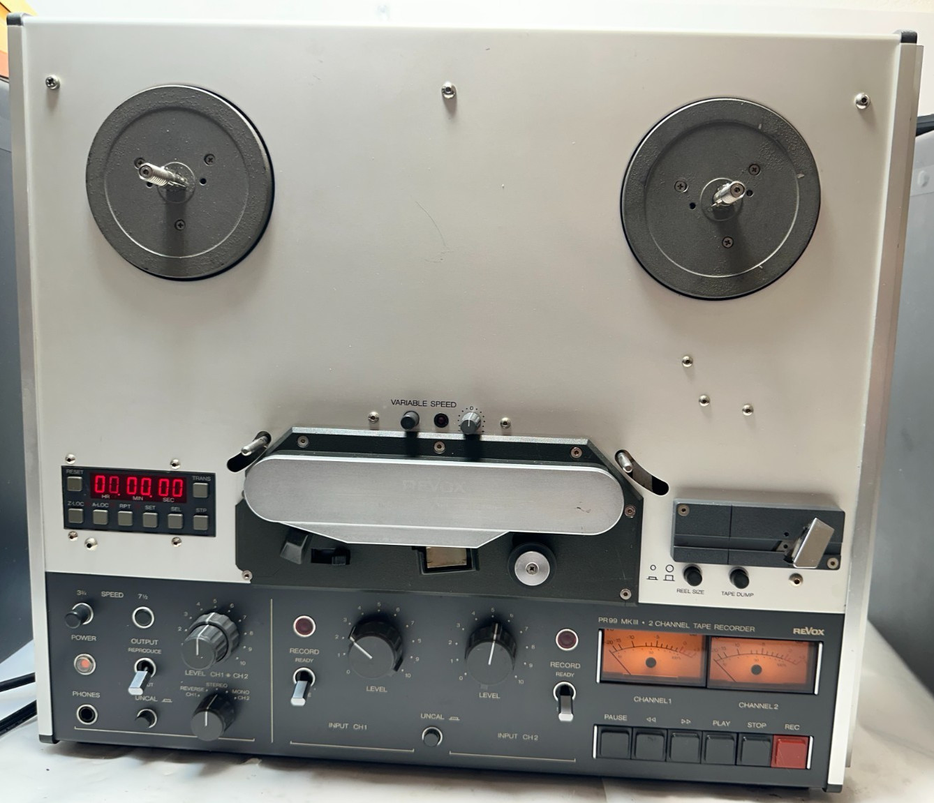 REVOX PR99 MK III Tape recorder Recently serviced in good working condition