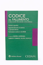 Codice del Fallimento e procedure concorsuali Giordano Tommasi CEDAM