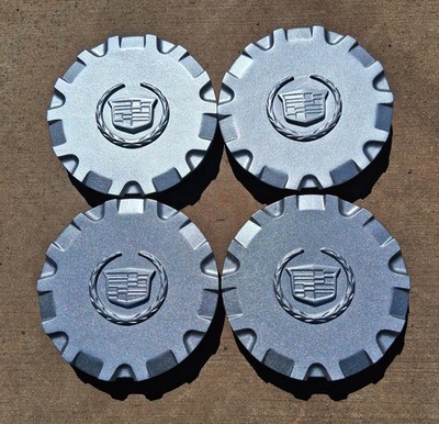 Cadillac SRX center cap set of 4, 2004-2008 part number 9596272 repainted