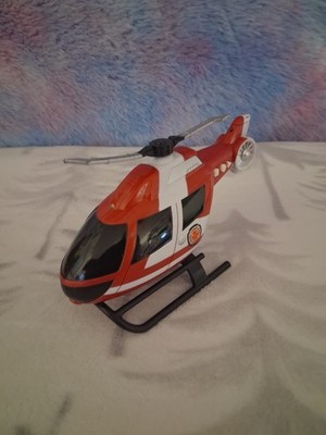 Maxx Action  Helicopter Fire & Rescue Lights & Sounds Toy Working, as is 