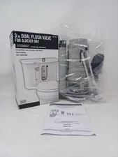 1 Everbilt Dual Flush Valve Set Plastic Gray 3" Toilets 1005 129 161 UU6