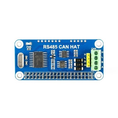 RS485 CAN HAT For Raspberry Pi 4B/3B+/Zero UART MCP2515 SPI Controller