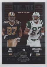 2005 Playoff Contenders Toe to Toe 237/450 Joe Horn Laveranues Coles #TT-35 wo2