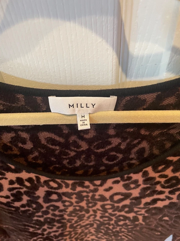 Suéter Feminino Milly Animal Print - Marrom/Preto - Tamanho M - Imagem 2 de 4