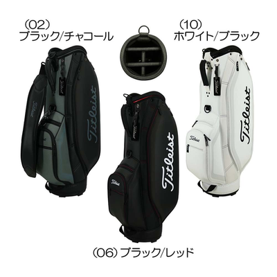 New TITLEIST Men's Stand Caddy Bag ASPIRE 9 x 47in 2.8kg Black Red