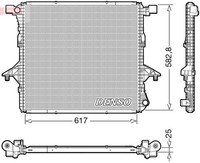 MotorküHler WasserküHler Denso DRM32052 FüR VW Amarok 2HA 2HB S1B S6B S7A S7B