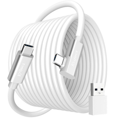 Link Cable 20FT Compatible for Quest 3S/3, Quest 2/Pro, Pico 4, VR Headset Acces