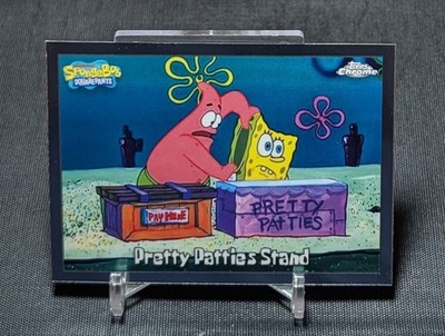 Pretty Patties Stand 2025 Topps Chrome SpongeBob SquarePants 25th Anniversary 62