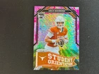 Arch Manning 2025 Prizm Orientation Pink Shimmer Prizm RC Texas Longhorns E69
