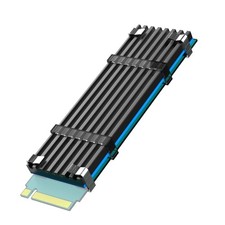 GLOTRENDS M.2 NVMe SSD Heatsink 22x70x3mm Aluminum for 2280 Fits PS5 Desktop PC