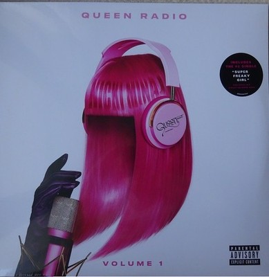3 VIOLET LPs/ NICKI MINAJ    QUEEN RADIO: VOLUME 1