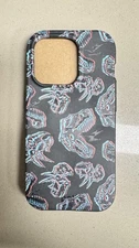 Pela iPhone 15 Pro Phone Case Black Fossilized FREE SHIPPING