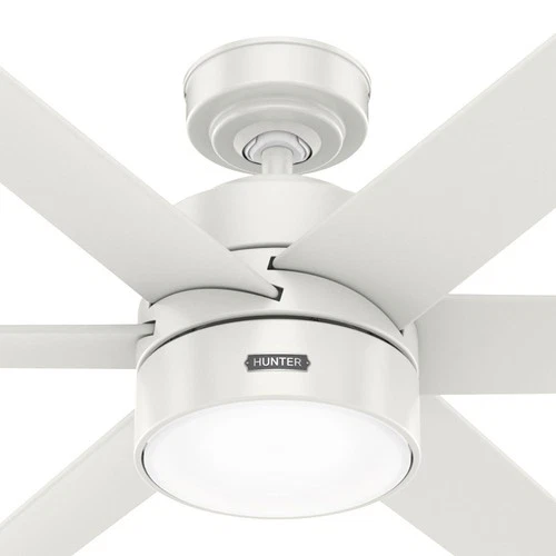 Hunter Fans - Solaria  - 6 Blade Outdoor Ceiling Fan with Light Kit In - Picture 3 of 4