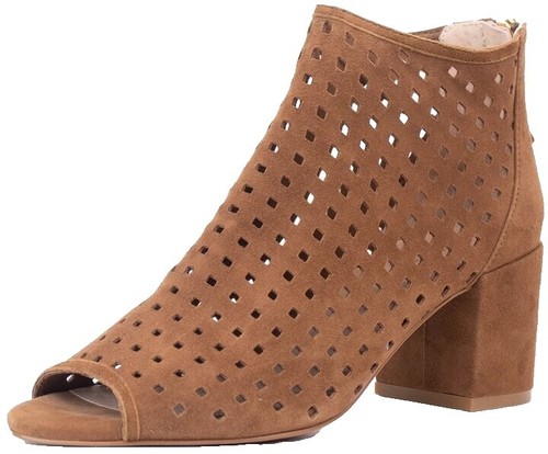 INC Womens Beige Padded Caymi Square Toe Block Heel Buckle  display picture 1