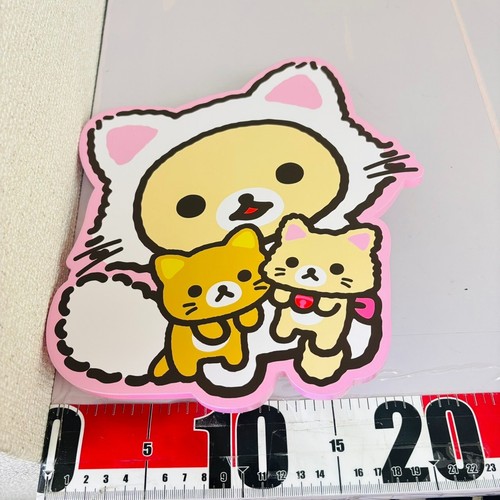 San-X Rilakkuma Korilakkuma More Relaxed Cat Mini Table Korilakkuma Pattern JP - Picture 12 of 13