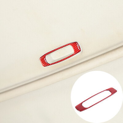 Red Carbon Fiber Sunroof Skylight Switch Handle Frame Decal Für Hummer H3 06-10
