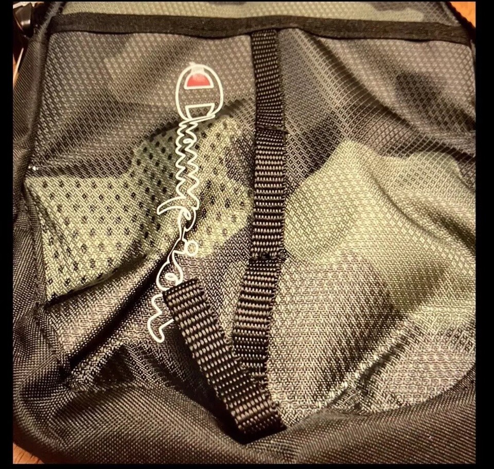 New Champion Sling bag, crossbody shoulder biker bag. Camo eBay