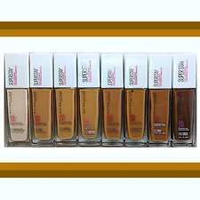 LOT OF 2 Maybelline SuperStay Foundation 24 Hour Full Coverage CHOOSE YOUR SHADE