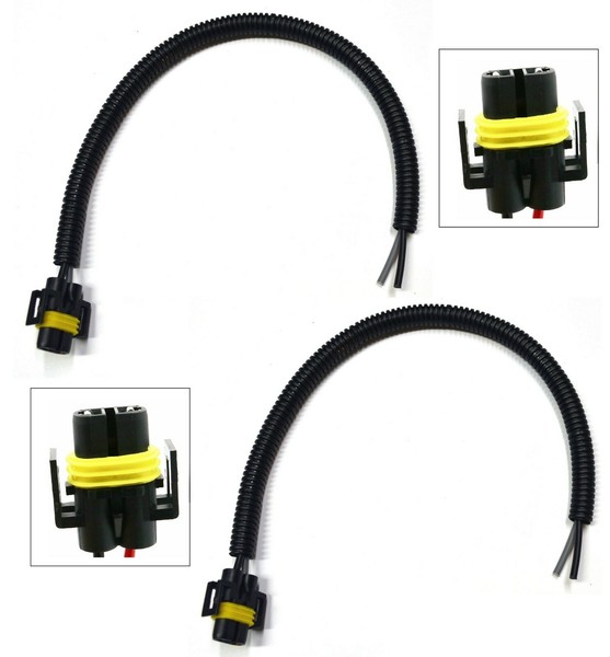 VerläNgerung Kabel Zopf Buchse P S H8 Zwei Gurt Nebel Licht Stecker Birne Lampe-image