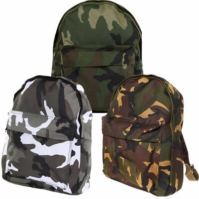 Kinder-Rucksack Fosco Industries Kids Backpack 300 g woodland urban dutch camo