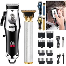 Professional Hair Clipper for Men, 2-piece Set, Hair Clipper Shaver Set and Kit