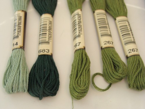 NEW Lot 15 Anchor Cotton Embroidery Floss Red Green Blue Dk Green - 8meters each - Picture 3 of 5