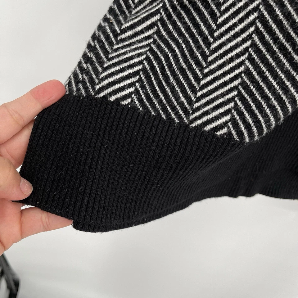 Joie Chevron Striped Hooded Hoodie Sweater Sweatshirt Size 2X Comfy Loungewear - Image 4 of 4