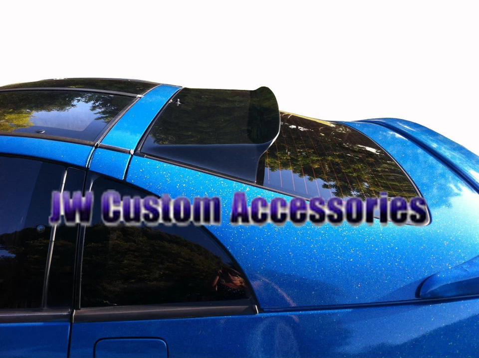 Se adapta a 90-96 300ZX Z32 cupé GTS ala solar acrílico deflector de ventana trasera 51240 Foto 2 de 3