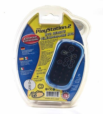 2002 MAD CATZ Double-Sided Universal DVD TV VCR Remote PS2