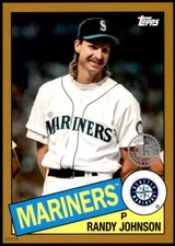 Randy Johnson 2020 Topps 1985 35th Anniversary Series 2 5x7 Gold #85TB-42 /10