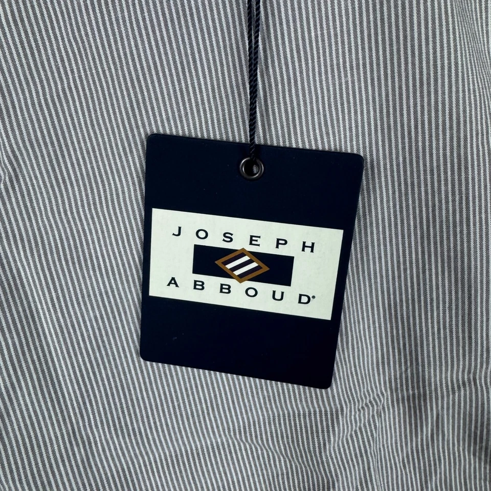 Nuevo con etiquetas Pantalones Cortos Joseph Abboud Para Hombre 48 Gris Rayas Exterior Senderismo Ropa Foto 2 de 4