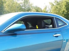 Stainless Chrome Window Sill Trim 2pcs For Chevy Camaro 2010-2015 Ws50100