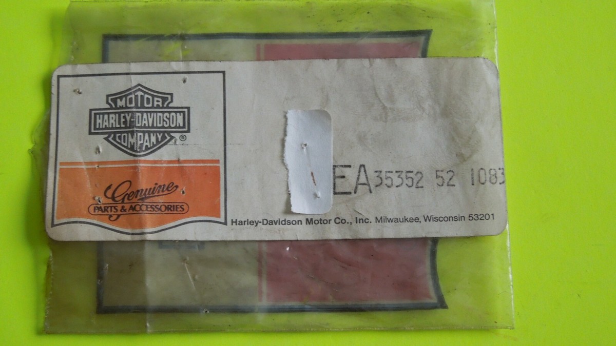 、 1 NOS OEM Harley Davidson .065 Mainshaft Right Thrust Washer P/N