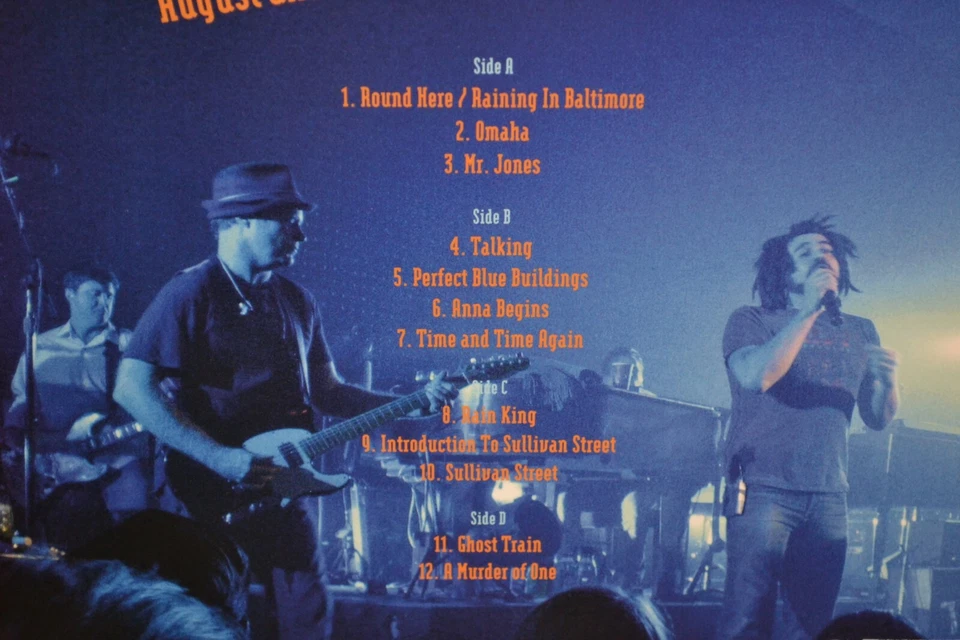 COUNTING CROWS - August & Everything After Live, Import 2LP BLACK VINYL Gatefold - Image 3 of 4