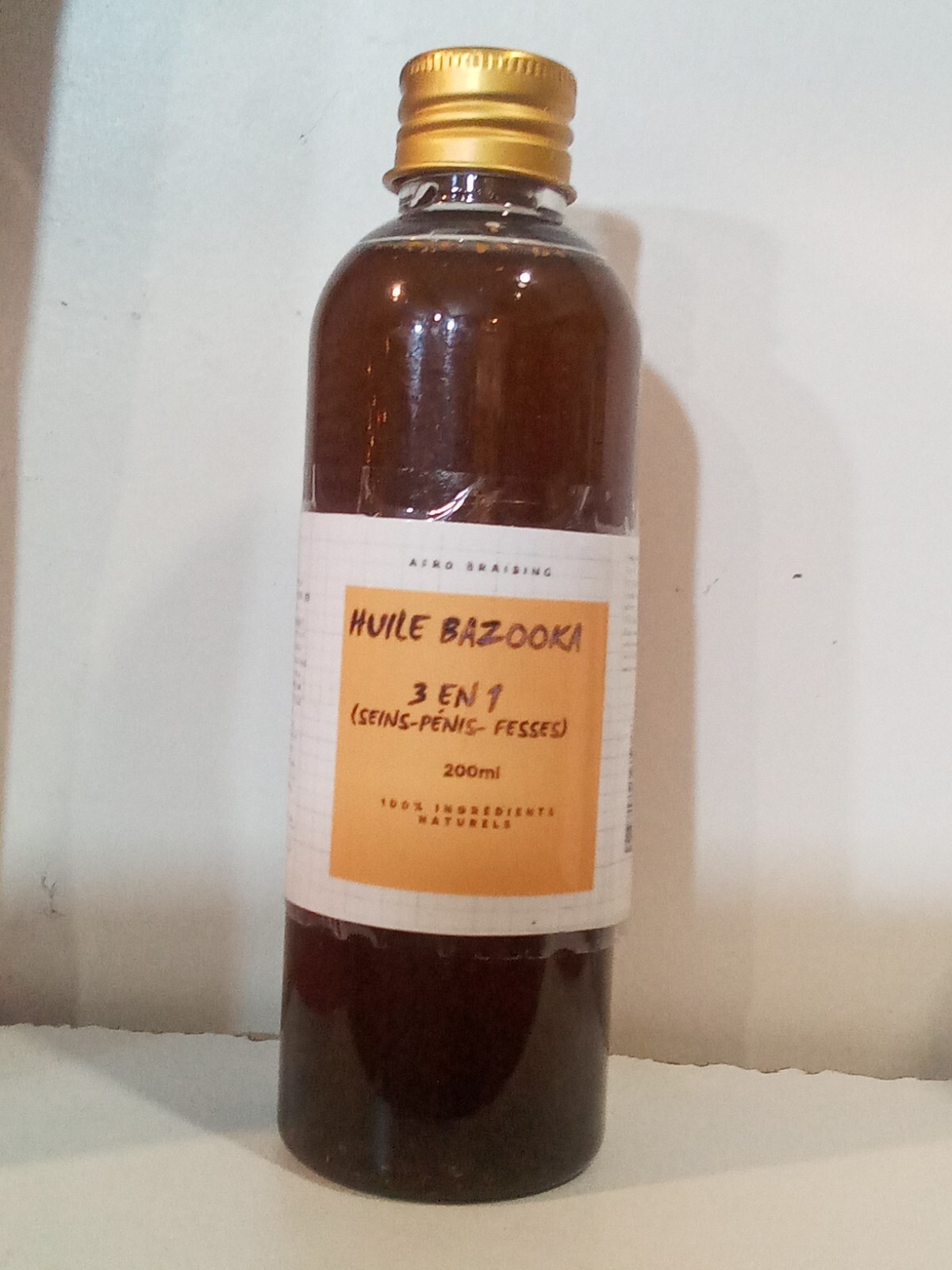 Huile de Kigelia Bazouka 100ml mélange écorce et racine pour homme