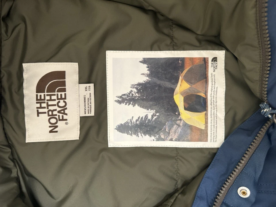 Chaqueta cortavientos impermeable The North Face '78 Hi-Tek para hombre talla 2XL Foto 3 de 4