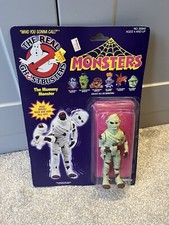 The Real Ghostbusters Mummy Monster 80s Kenner *bubble Popped One Side**