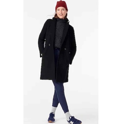 daphne boiled wool topcoat