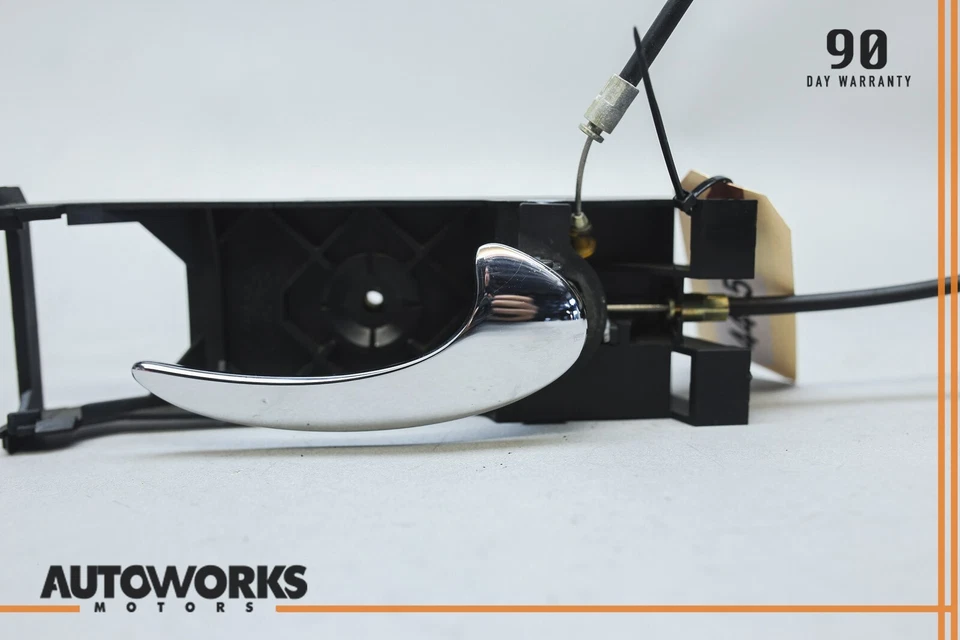 98-03 Jaguar XJ8 XJR VDP X308 manija de puerta interior trasera derecha con cable OEM Foto 2 de 4