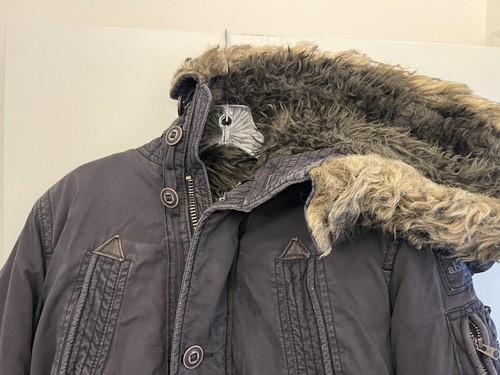 Abercrombie & Fitch Mt. Giacca Washington, donna taglia L/XL, cappuccio pelliccia - Foto 2 di 14
