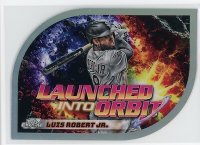 2024 Topps Cosmic Chrome Luis Robert Launched Into Orbit #LIO-9 - White Sox