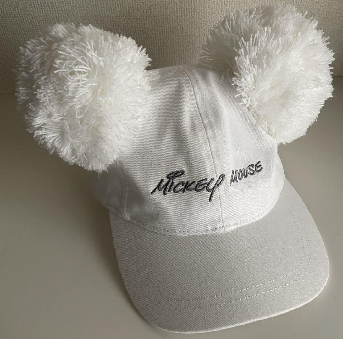 Japan Tokyo Disney Resort Mickey Mouse Ears Cap Headband Hat White