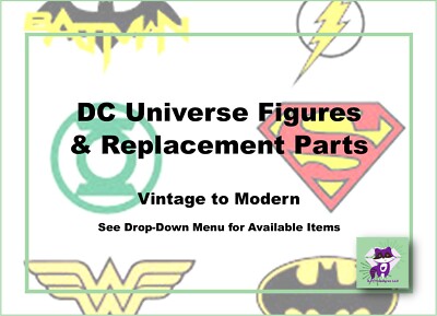 Batman & DC Universe Figures & Parts-Kenner-Hasbro-Mattel-Pick!